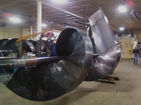 sheet metal chute